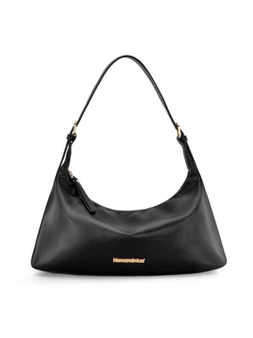 Women’s Medium Crescent Hobo Shoulder Bag Trendy Everyday Purse